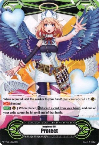 Imaginary Gift [Protect] - Solidify Celestial, Zerachiel (V-GM/0063EN) [Gift Markers] | Total Play