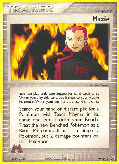 Maxie (73/95) [EX: Team Magma vs Team Aqua] | Total Play
