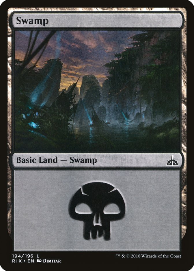 Swamp (194) [Rivals of Ixalan] | Total Play