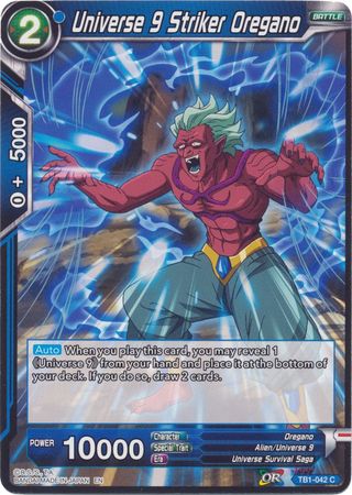 Universe 9 Striker Oregano (Reprint) (TB1-042) [Battle Evolution Booster] | Total Play