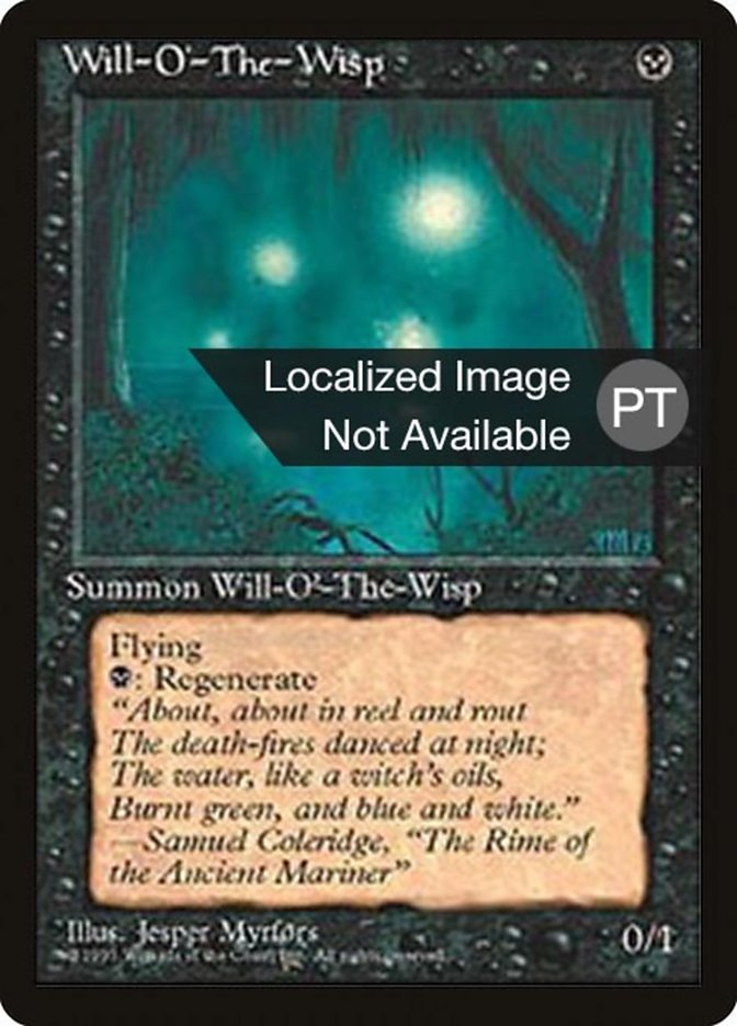 Will-o'-the-Wisp [Fourth Edition (Foreign Black Border)] | Total Play