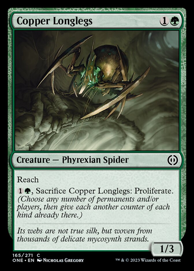 Copper Longlegs [Phyrexia: All Will Be One] | Total Play