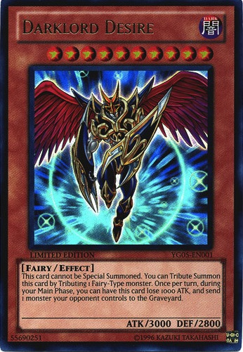 Darklord Desire [YG05-EN001] Ultra Rare | Total Play