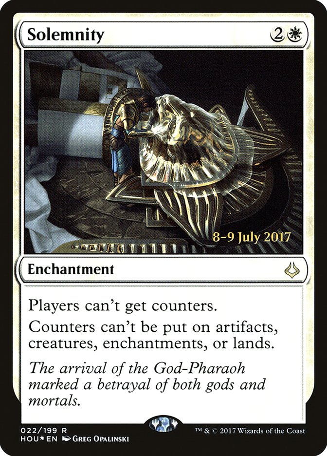 Solemnity [Hour of Devastation Prerelease Promos] | Total Play