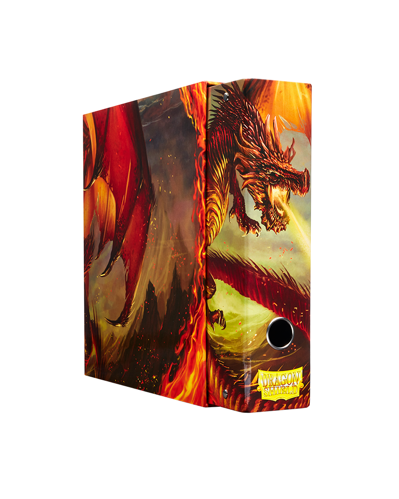 Dragon Shield: Slipcase Binder - Char (Red) | Total Play
