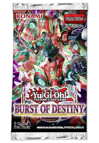Burst of Destiny - Booster Pack (1st Edition) | Total Play