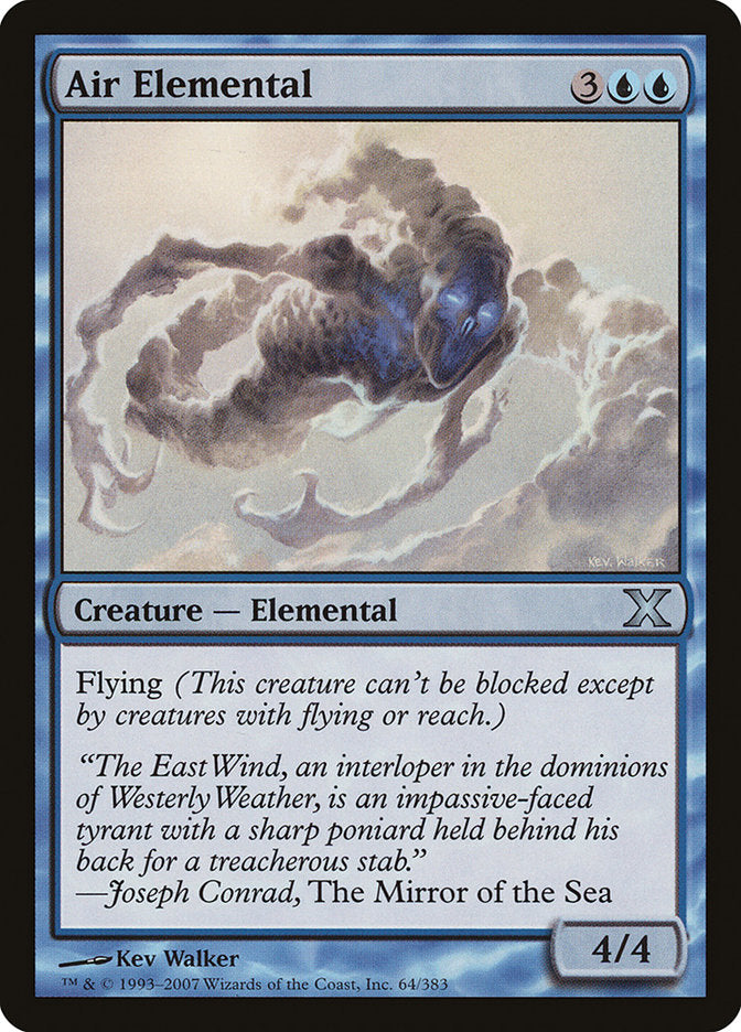 Air Elemental [Tenth Edition] | Total Play