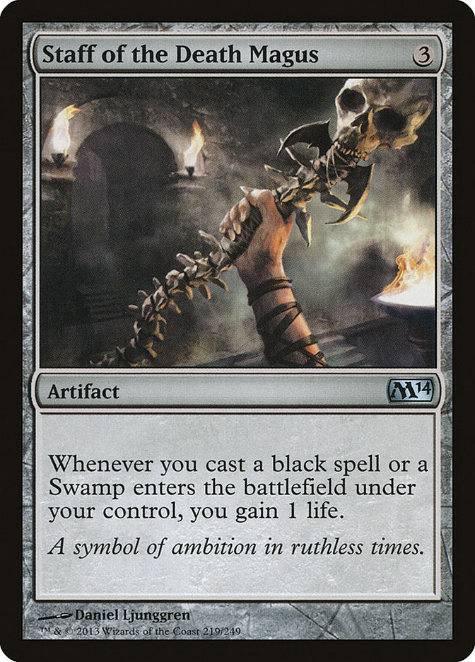 Staff of the Death Magus [Magic 2014] | Total Play