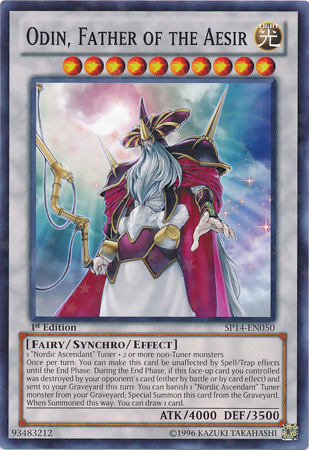 Odin, Father of the Aesir [SP14-EN050] Starfoil Rare | Total Play