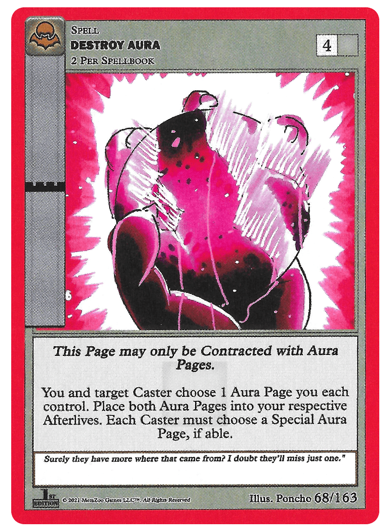 Destroy Aura [Cryptid Nation: Nightfall First Edition] | Total Play