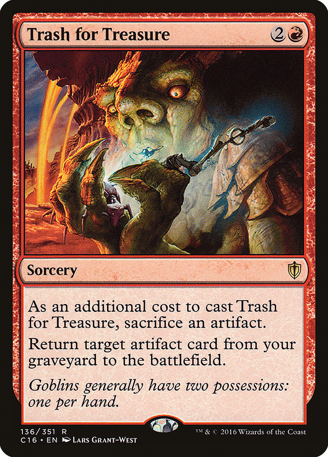 Trash for Treasure [Commander 2016] | Total Play