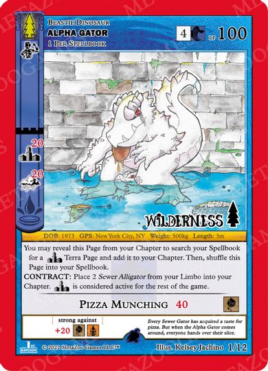 Alpha Gator [Cryptid Nation: Wilderness First Edition Theme Deck] | Total Play