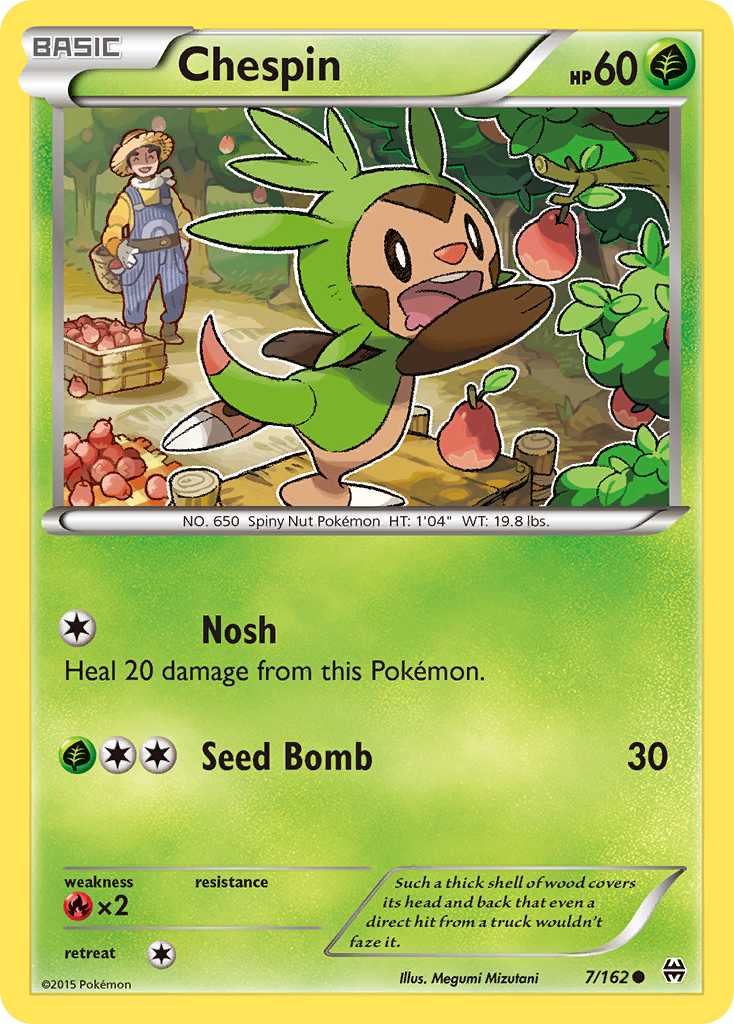 Chespin (7/162) [XY: BREAKthrough] | Total Play