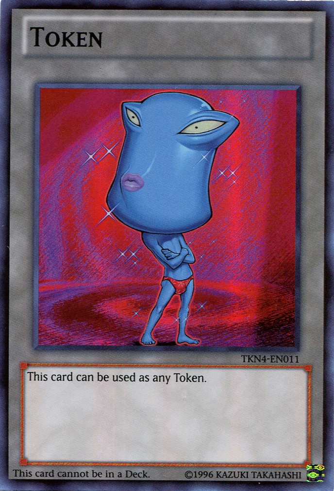 Ojama Token (Blue) [TKN4-EN011] Super Rare | Total Play