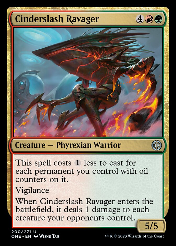 Cinderslash Ravager [Phyrexia: All Will Be One] | Total Play