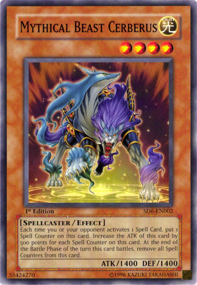 Mythical Beast Cerberus [SD6-EN002] Common | Total Play