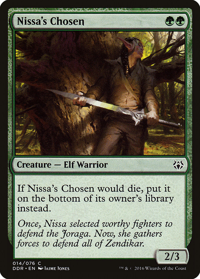 Nissa's Chosen [Duel Decks: Nissa vs. Ob Nixilis] | Total Play