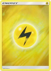 Lightning Energy (Unnumbered 2017) (Wave Foil) (Theme Deck Exclusive) [Unnumbered Energies] | Total Play