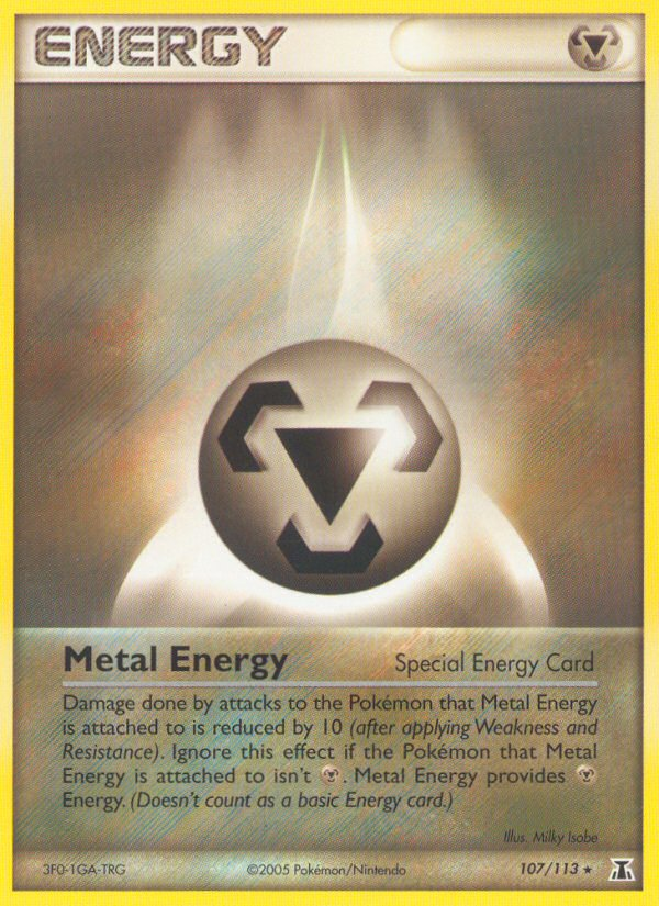 Metal Energy (107/113) [EX: Delta Species] | Total Play