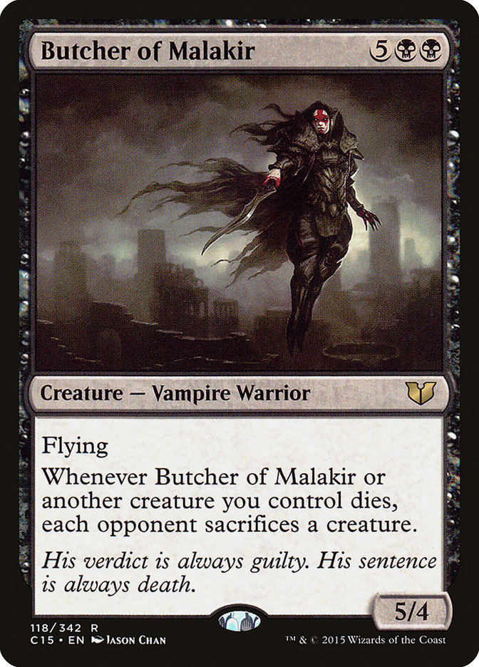 Butcher of Malakir [Commander 2015] | Total Play