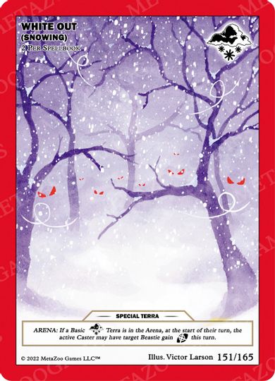 White Out (Snowing) [Cryptid Nation: Wilderness] | Total Play