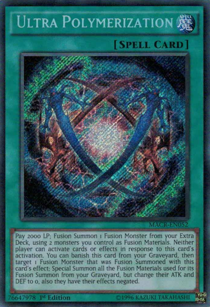 Ultra Polymerization [MACR-EN052] Secret Rare | Total Play