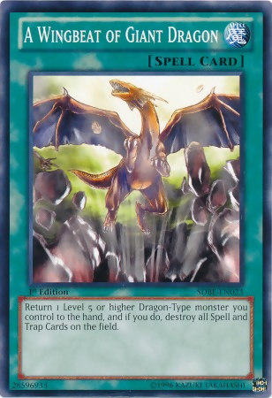 A Wingbeat of Giant Dragon [SDBE-EN023] Common | Total Play