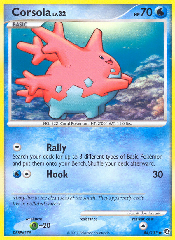 Corsola (84/132) [Diamond & Pearl: Secret Wonders] | Total Play