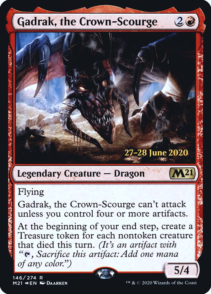 Gadrak, the Crown-Scourge [Core Set 2021 Prerelease Promos] | Total Play