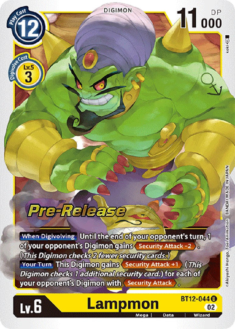 Lampmon [BT12-044] [Across Time Pre-Release Cards] | Total Play