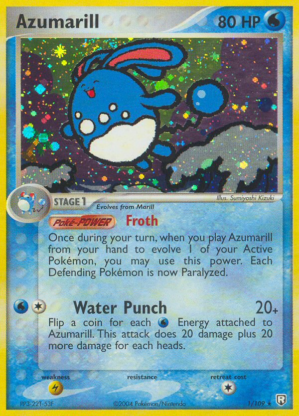 Azumarill (1/109) [EX: Team Rocket Returns] | Total Play