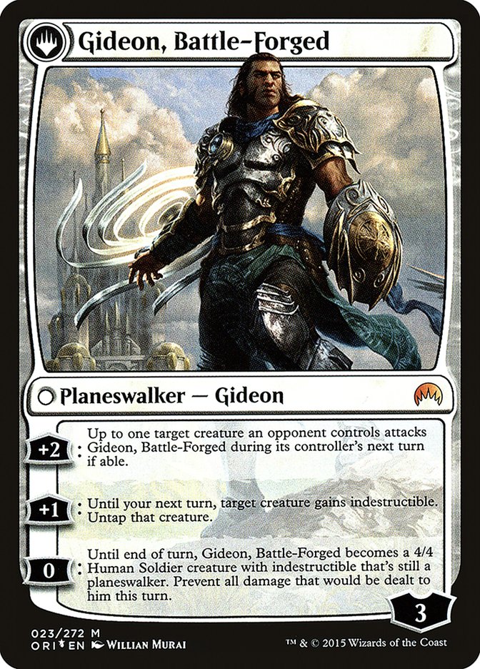 Kytheon, Hero of Akros // Gideon, Battle-Forged [Magic Origins Prerelease Promos] | Total Play