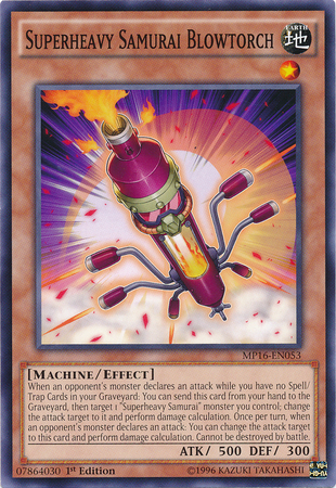 Superheavy Samurai Blowtorch [MP16-EN053] Common | Total Play