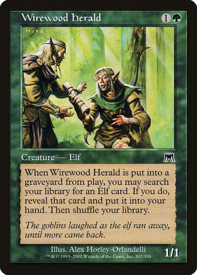 Wirewood Herald [Onslaught] | Total Play