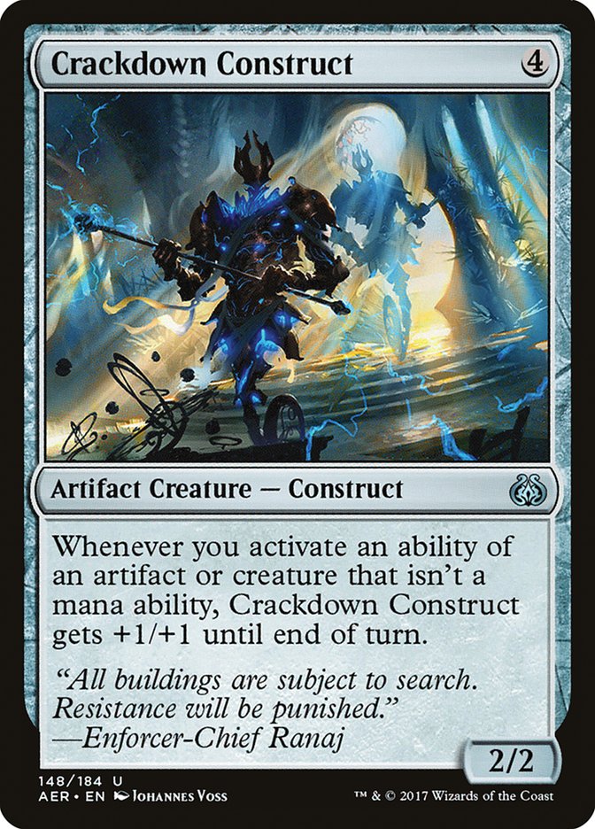 Crackdown Construct [Aether Revolt] | Total Play