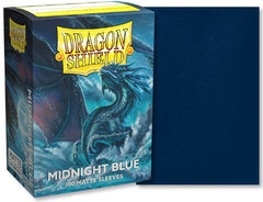 Dragon Shield: Standard 100ct Sleeves - Midnight Blue (Matte) | Total Play
