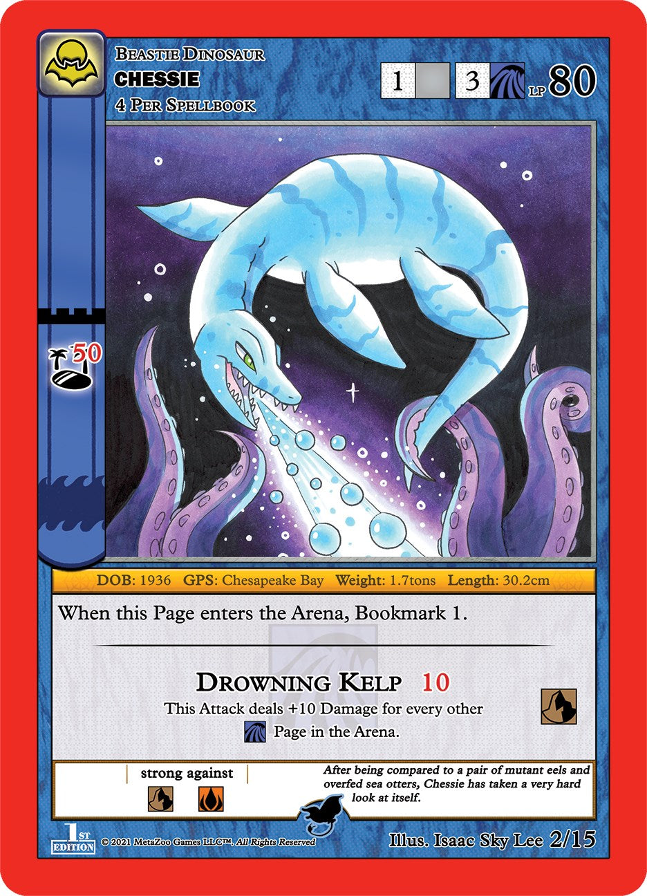 Chessie [Cryptid Nation: Nightfall First Edition Tribal Theme Decks] | Total Play