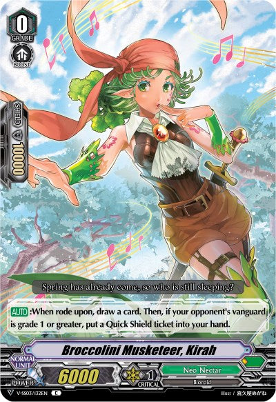 Broccolini Musketeer, Kirah (V-SS03/132EN) [Festival Collection] | Total Play