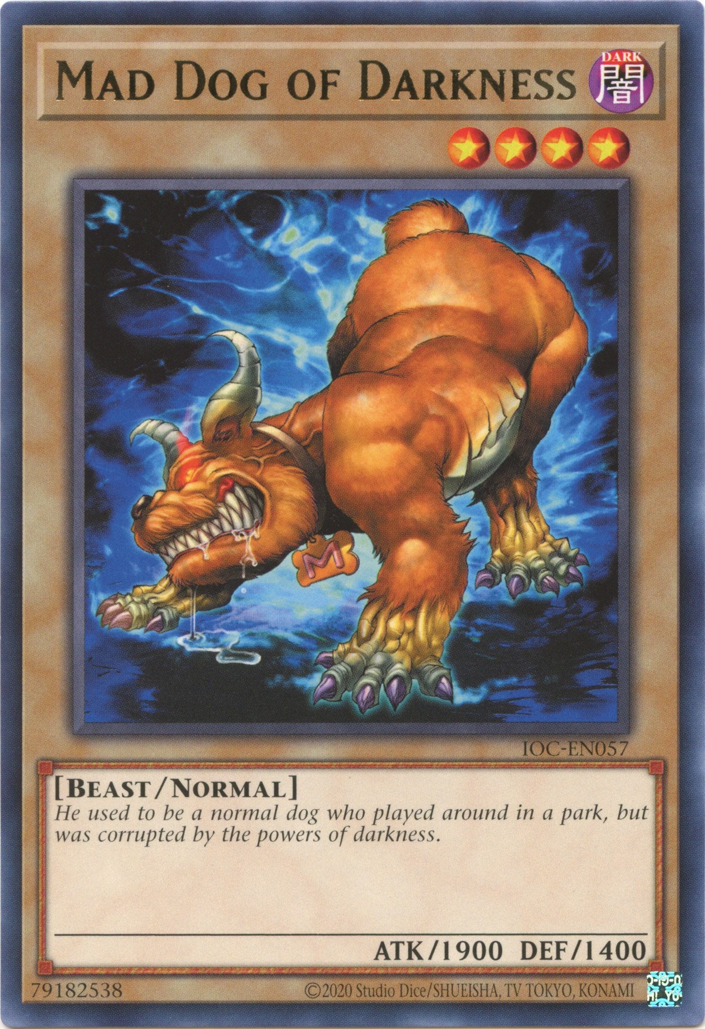 Mad Dog of Darkness (25th Anniversary) [IOC-EN057] Rare | Total Play