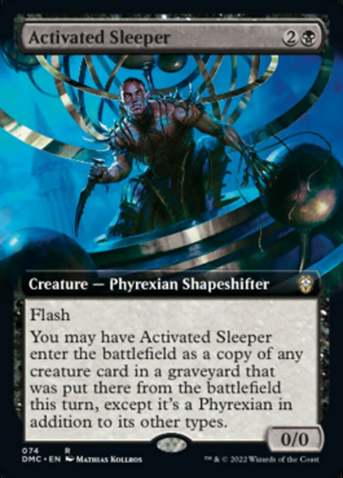 Activated Sleeper (Extended Art) [Dominaria United Commander] | Total Play