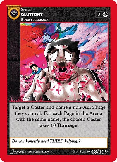 Gluttony [Cryptid Nation: First Edition] | Total Play