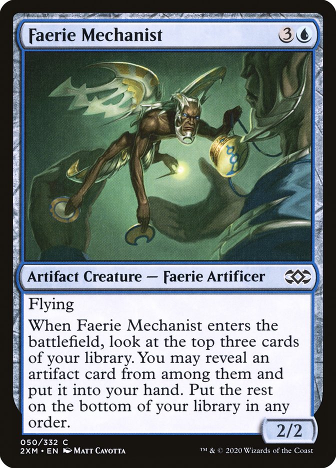 Faerie Mechanist [Double Masters] | Total Play