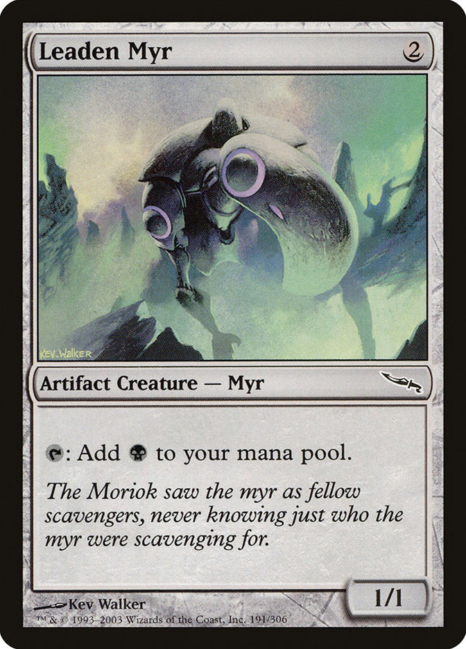 Leaden Myr [Mirrodin] | Total Play