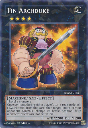 Tin Archduke [BP03-EN128] Shatterfoil Rare | Total Play