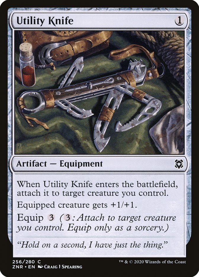 Utility Knife [Zendikar Rising] | Total Play