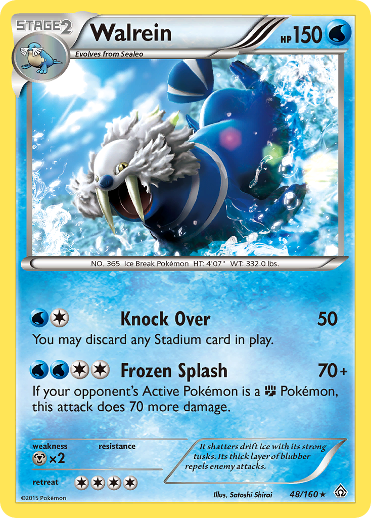 Walrein (48/160) [XY: Primal Clash] | Total Play