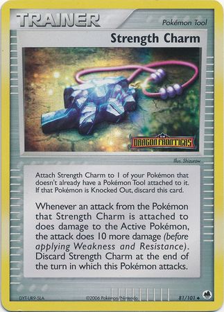 Strength Charm (81/101) (Stamped) [EX: Dragon Frontiers] | Total Play