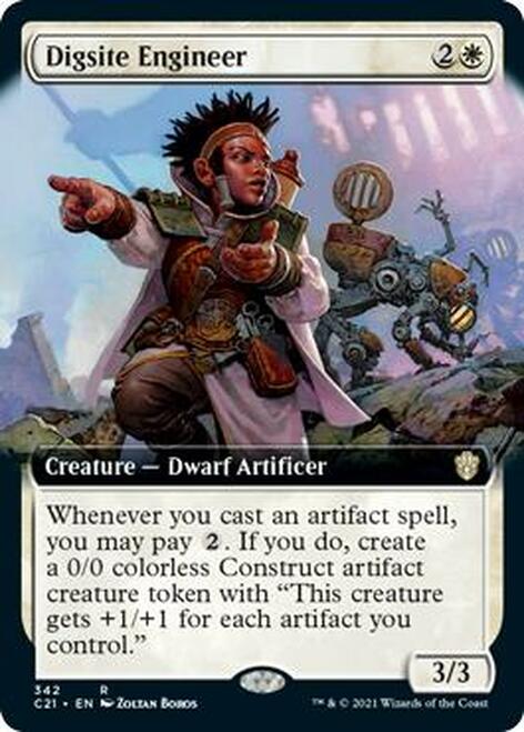 Digsite Engineer (Extended Art) [Commander 2021] | Total Play