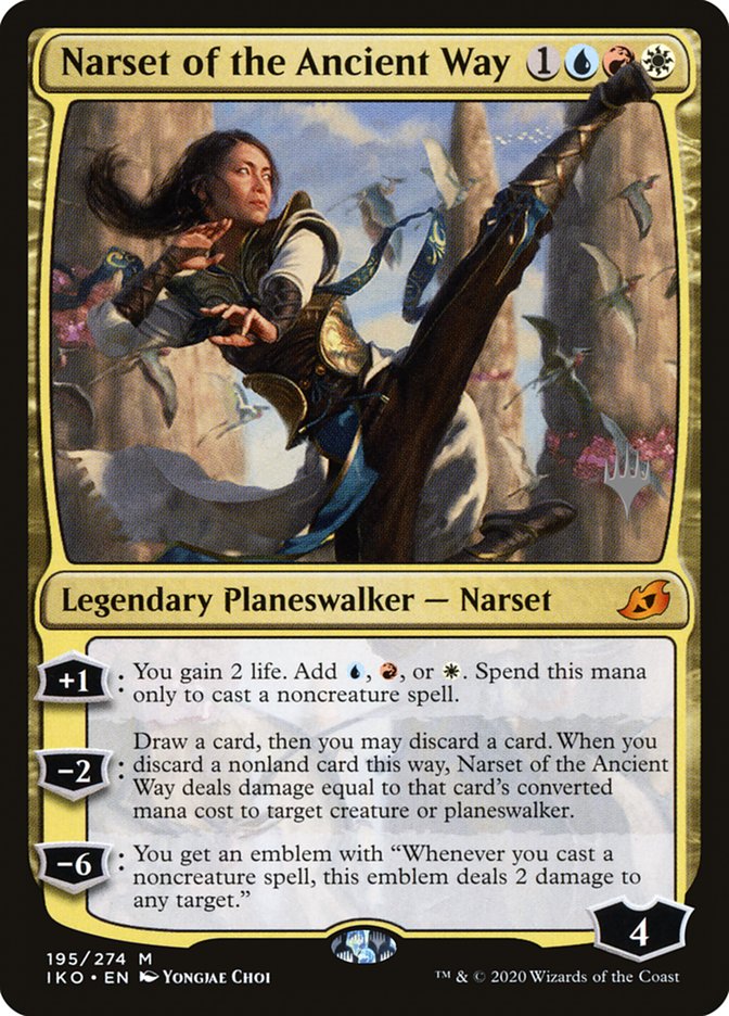 Narset of the Ancient Way (Promo Pack) [Ikoria: Lair of Behemoths Promos] | Total Play