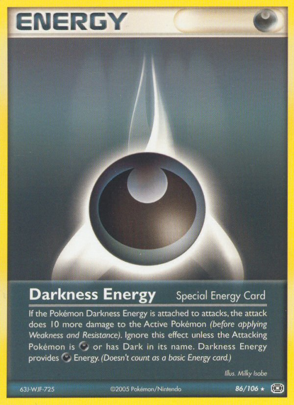 Darkness Energy (86/106) [EX: Emerald] | Total Play